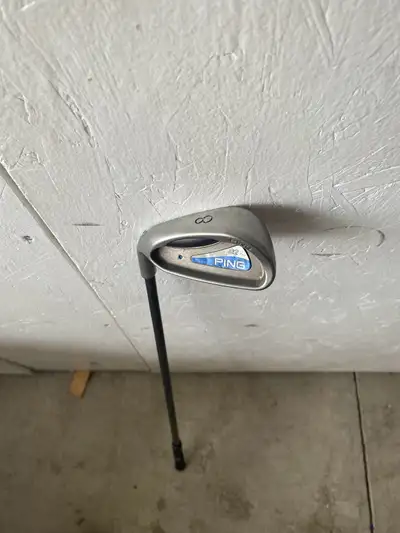 Used left handed ping g2 8 iron, View more