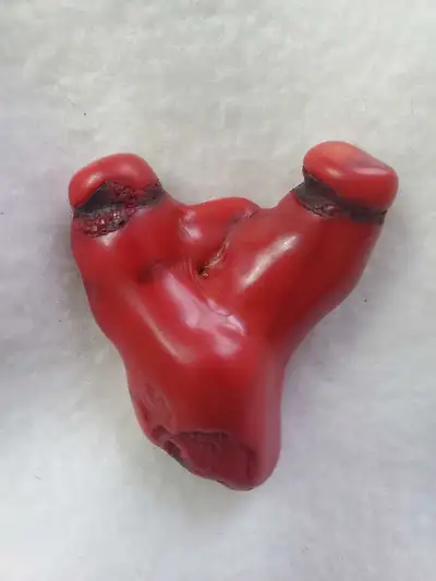 Red coral heart , View more