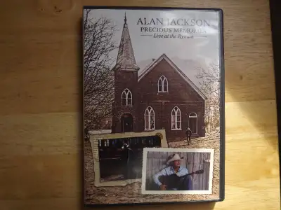 Alan Jackson "Precious Memories - Live at the Ryman" DVD I have for sale Alan Jackson "Precious Memo...