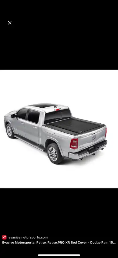 RetraxPRO Retractable Tonneau Cover – Dodge RAM 5’7” Bed w/ RAMBox Price: $1,000 OBO Pickup Location...