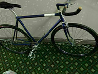 Creme Single Speed Bike Vinyl New Hand Built Uprades(sell/trade)