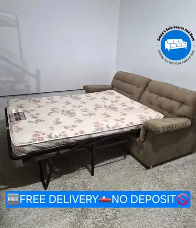 FREE DELIVERY Sklar Peppler 2 Seater Pullout Sofabed Sofa Couch, View more