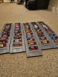 SNES Games (Over 50) Super Nintendo Entertainment System