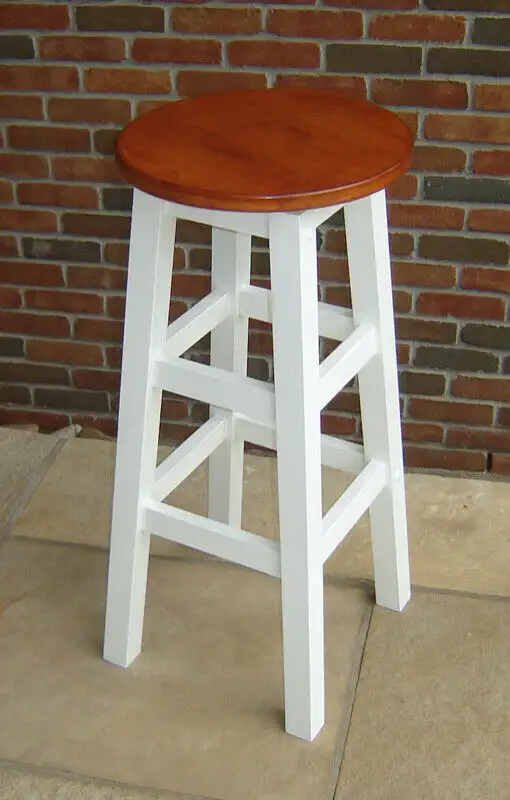 Solid Hardwood Swivel Stool - Maple Top - Excellent Condition! in Chairs & Recliners in City of Toronto - Image 6