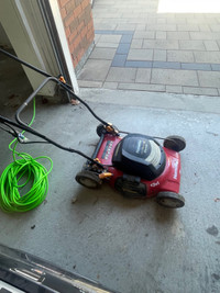 Rarely used electric lawnmower 