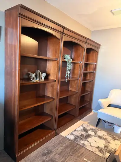 solid wood bookshelves , View more