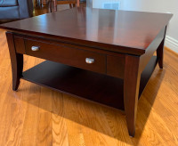 Modern - Coffee table with storage - Excellent Condition!
