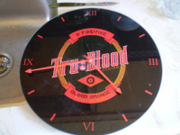 Tru Blood Quartz Wall Clock.