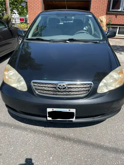 2008 Toyota Corolla CE. Mileage 217,579 kms. Winter and all-season tires included on steel rims. Rel...