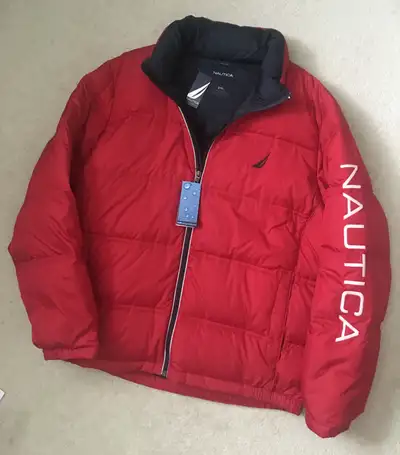FOR SALE , BRAND NEW --NAUTICA-- JACKET,, SIZE : XXL , WIND AND RAIN RESISTANT .