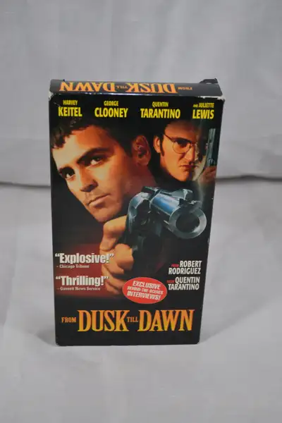 From Dusk Till Dawn - VHS - Horror - George Clooney - Tarantino, View more