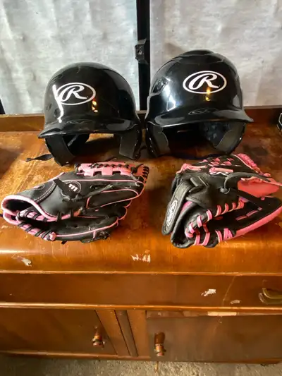 youth Baseball Helmet and Gloves, View more
