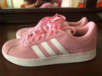 Addidas Women's Light Pink & White Shoes