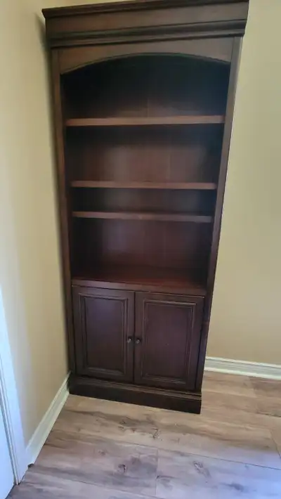 Solid Wood Cherry Finish Bookshelf, View more