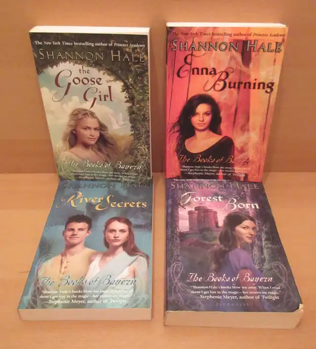 The Books of Bayern (Goose Girl series) -- by Shannon Hale - $20