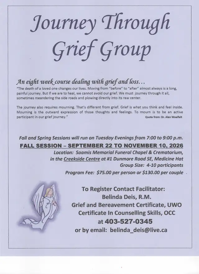 Journey Through Grief Group