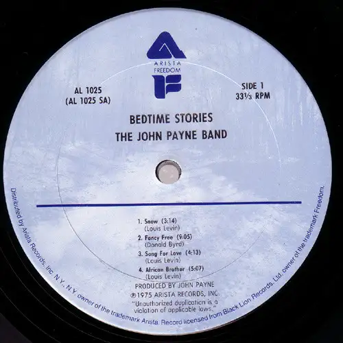 The John Payne Band --  Bedtime Stories   * DISQUE VINYLE/VINYL in CDs, DVDs & Blu-ray in City of Montréal - Image 4