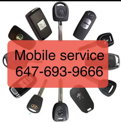 Call or text 647-693-9666 All key fobs, sales, and auto locksmith and auto gadgets installation and...