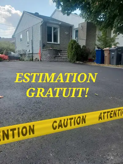 Drainage (Put New) -Réparation Asphalte Patch -Fissure -Au Complet (arracher et remettre nouveau) -R...