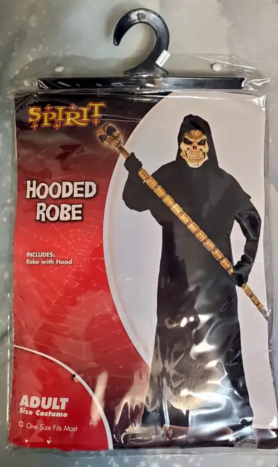 Adult/Teen Grim Reaper Halloween Costume, View more