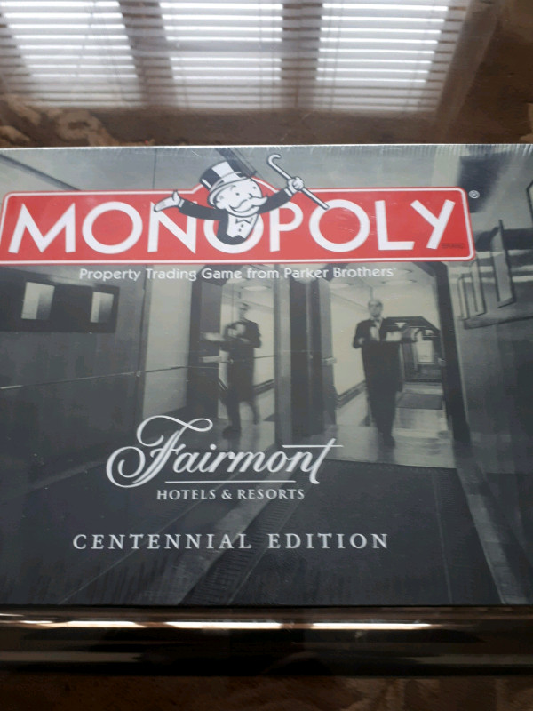 Monopoly Fairmont hotels & resorts centennial edition new in Toys & Games in Oakville / Halton Region - Image 3