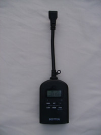 Outdoor Digital Programmable Timer for Block Heater/Lights