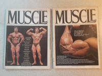 DEUX MAGAZINE DE MUSCLE VINTAGES  ANNEES 70