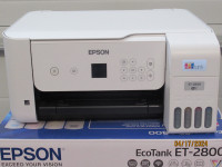Epson ET-2800 ecotank printer/scanner with wifi; cartridge free