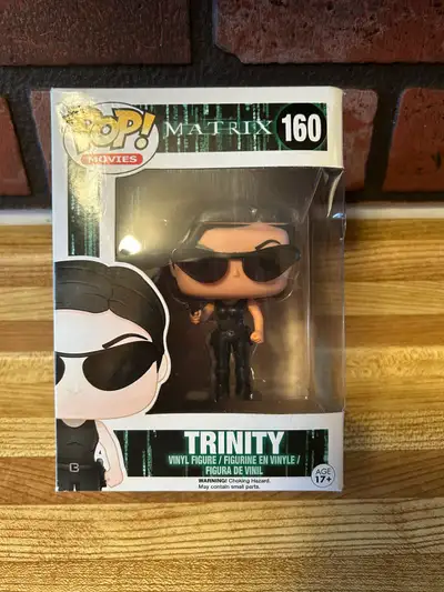 COLLECTABLE FUNKO POP-MOVIES-MATRIX-TRINITY #160, View more
