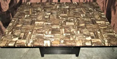 Dining Table with Storage L60” x W42” x H30.5", View more