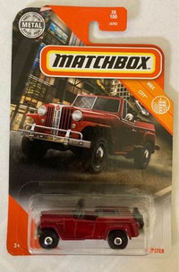 Matchbox and Hot Wheels 1:64 scale Willys  Jeep collectibles