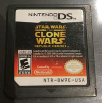 Nintendo DS Star Wars Clone Wars