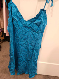 Blue Leopard dress