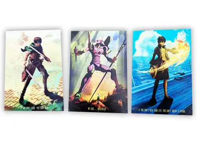 Anime Displate Metal Wall Art - $40 Each, View more