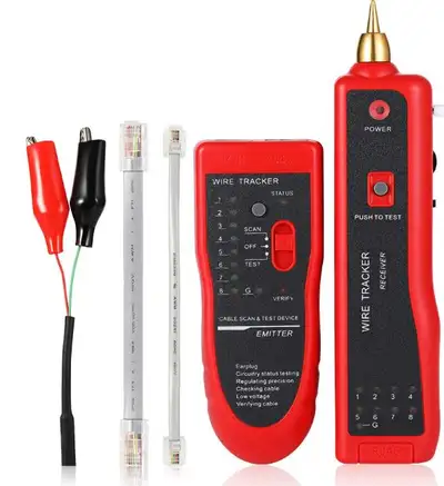 Network Cable Tester, Multifunction Wire Tester for RJ11 and RJ4, View more