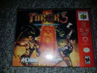 Turok 3 Shadow Of Oblivion with Custom Case N64