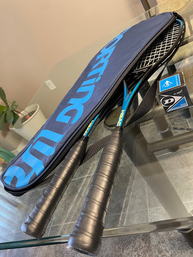 NEW HEAD 190G Squash Rackets dans Tennis et raquettes  à Région de Mississauga/Peel - Image 2