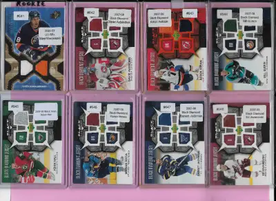 Hockey Cards: 50 Jersey Cards (Forsberg, Iginla, Nash, Rask etc), View more