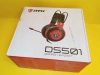 BRAND NEW MSI DS501 GAMING HEADSET WITH MICROPHONE 3.5 JACK