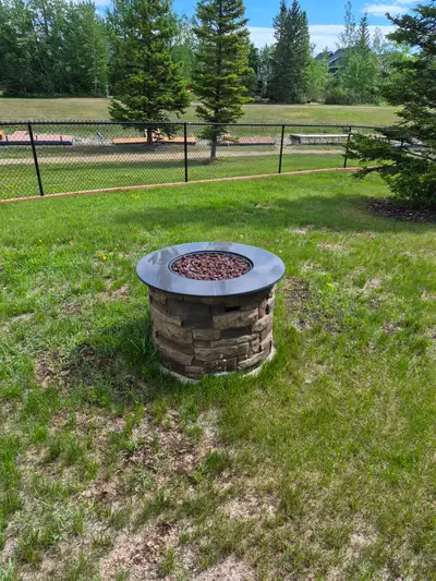 Gas fire pit, View more