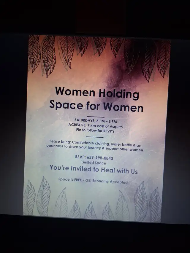 Women Holding Space for Women
