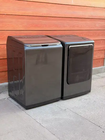 Samsung FlexWash Top Load Washer & Dryer Set – 27”, View more