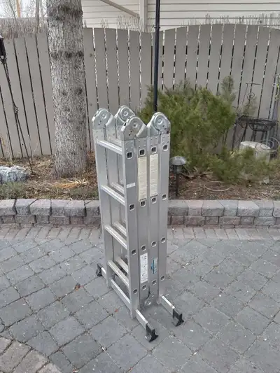 15.5 ft. Multipurpose Folding Ladder, View more