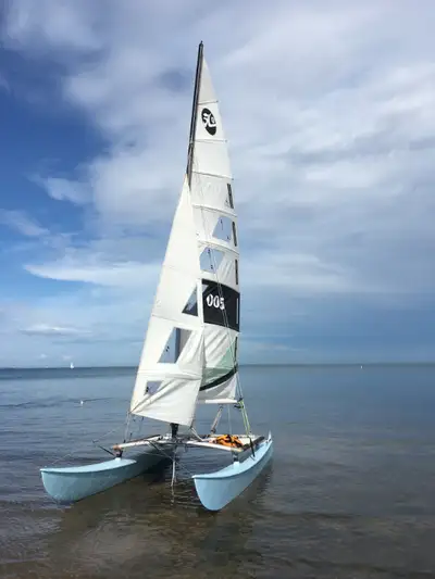 Nice and clean Hobie 16 for sale. Great performer. $1900 obo. Trailer not included. Message here for...