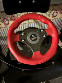 Logitech Wingman wheel and pedals 