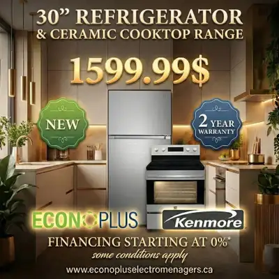 ECONOPLUS MEGA SALE KENMORE INBOX BUNDLE — $1,599.99, View more