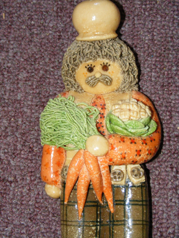 Vintage Ornament Dough - Grandma and Grandpa - 60's/70's in Arts & Collectibles in Saint John - Image 3