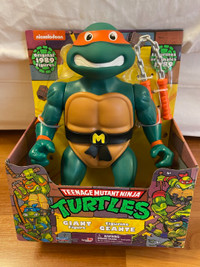 Teenage mutant ninja turtles giant retro 1989 Michelangelo tmnt