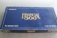 1981 Waddingtons Vintage JEU Board Game Financial 500