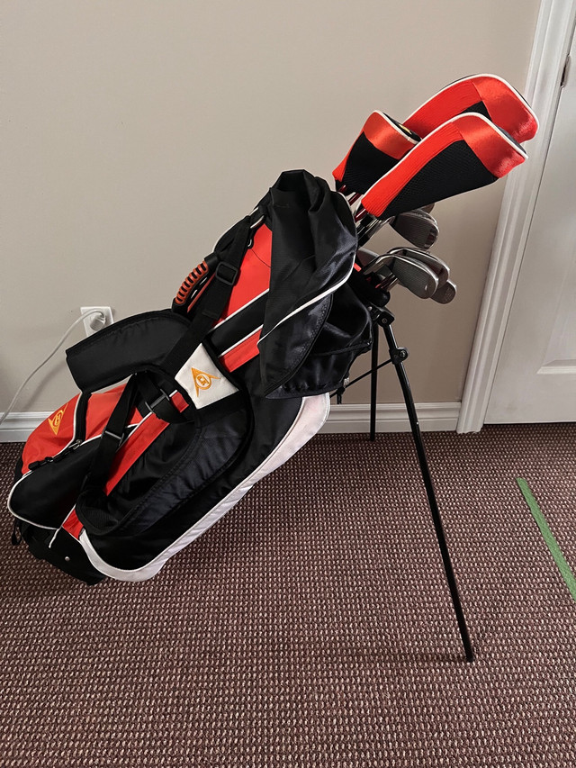 Golf clubs - Dunlop EXD RH set including bag. $130 o.n.o. in Golf in St. John's